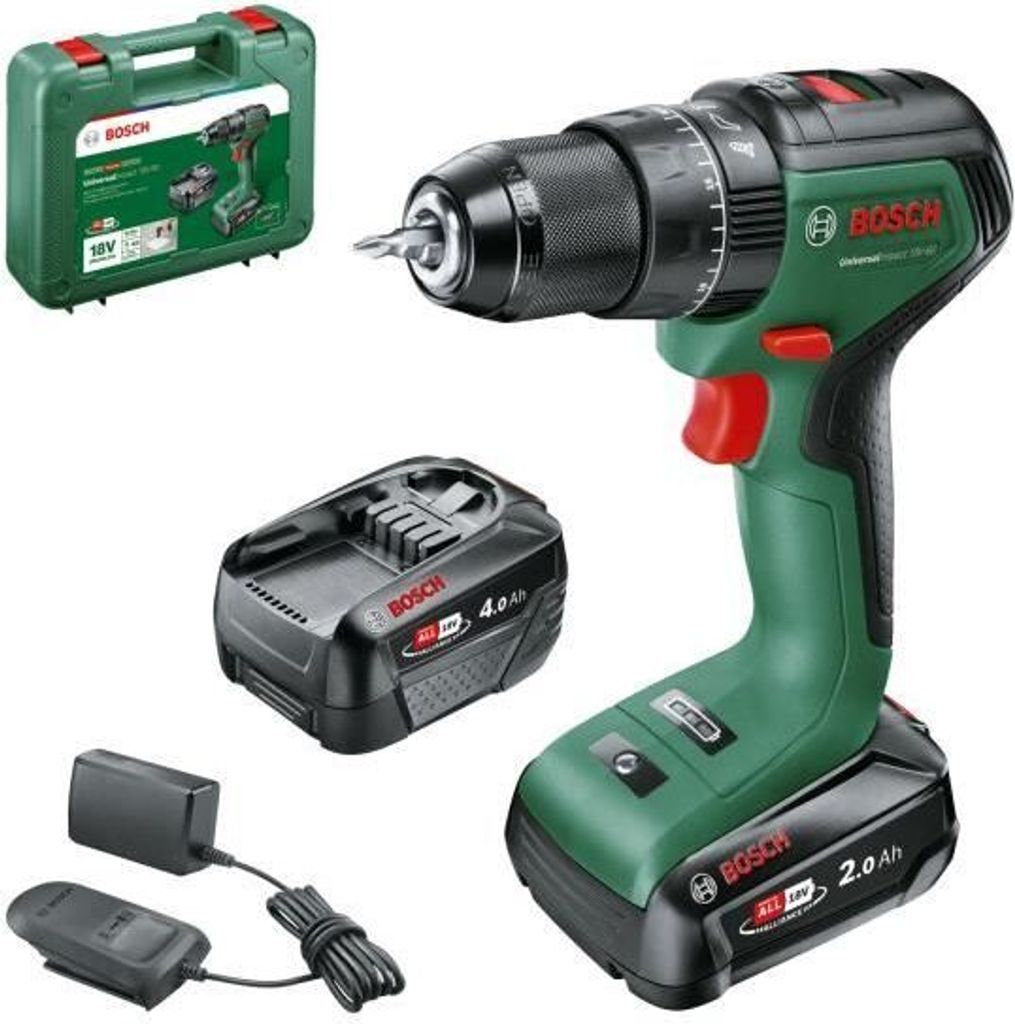 Bohrmaschine Bosch UniversalImpact 18V-60 Brushless, 2 x Produktbild 
