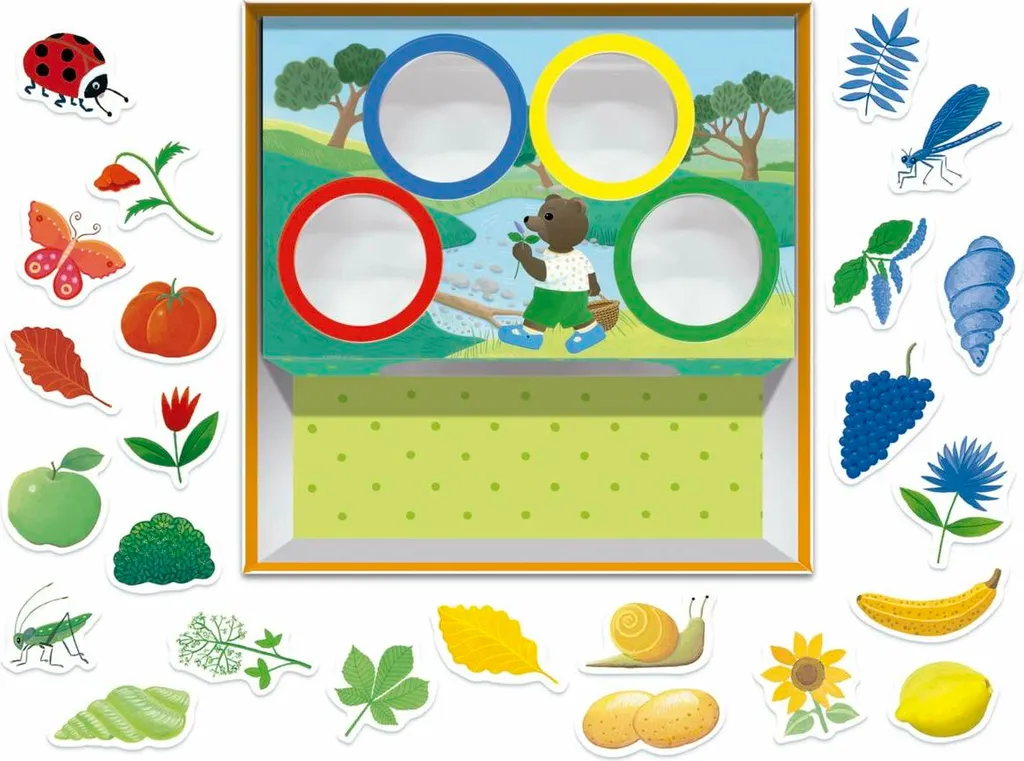 Jeu d'Association Éducatif pour Apprendre les Couleurs - Version FR - 2