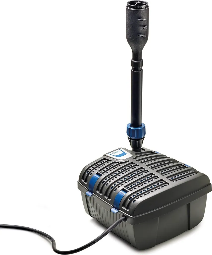 Filtre de bassin UVC 1500 avec 3 buses de fontaine pour jeux d'eau variés