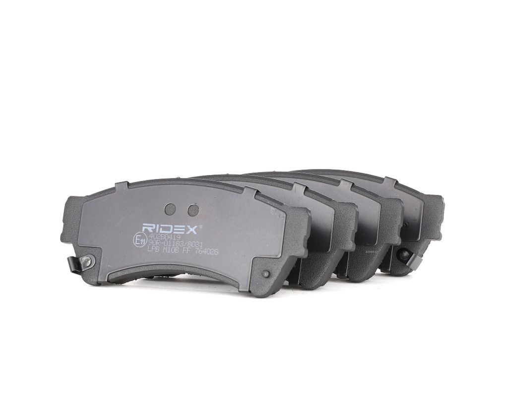 RIDEX Bremsbeläge Satz Vorne für MAZDA 6 Kombi (GH) 402B0419