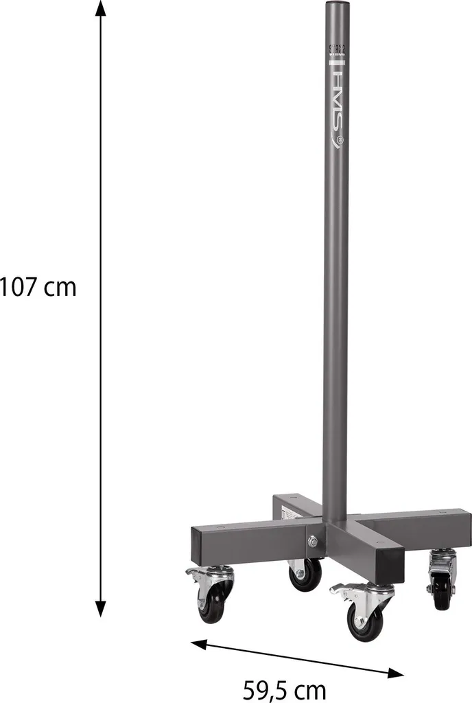 Rack de rangement disques de fonte pour salle de sport et musculation - 5
