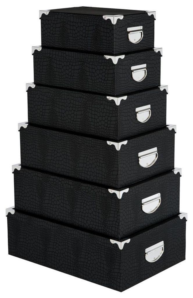 5-delige set van eenvoudige, slimme opbergboxen, 6 stuks, Productafbeelding 