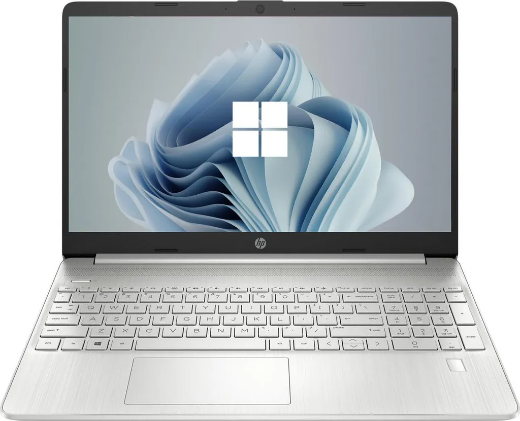 PC Portable HP 15s Idéal pour le Télétravail et les Études avec Webcam HD