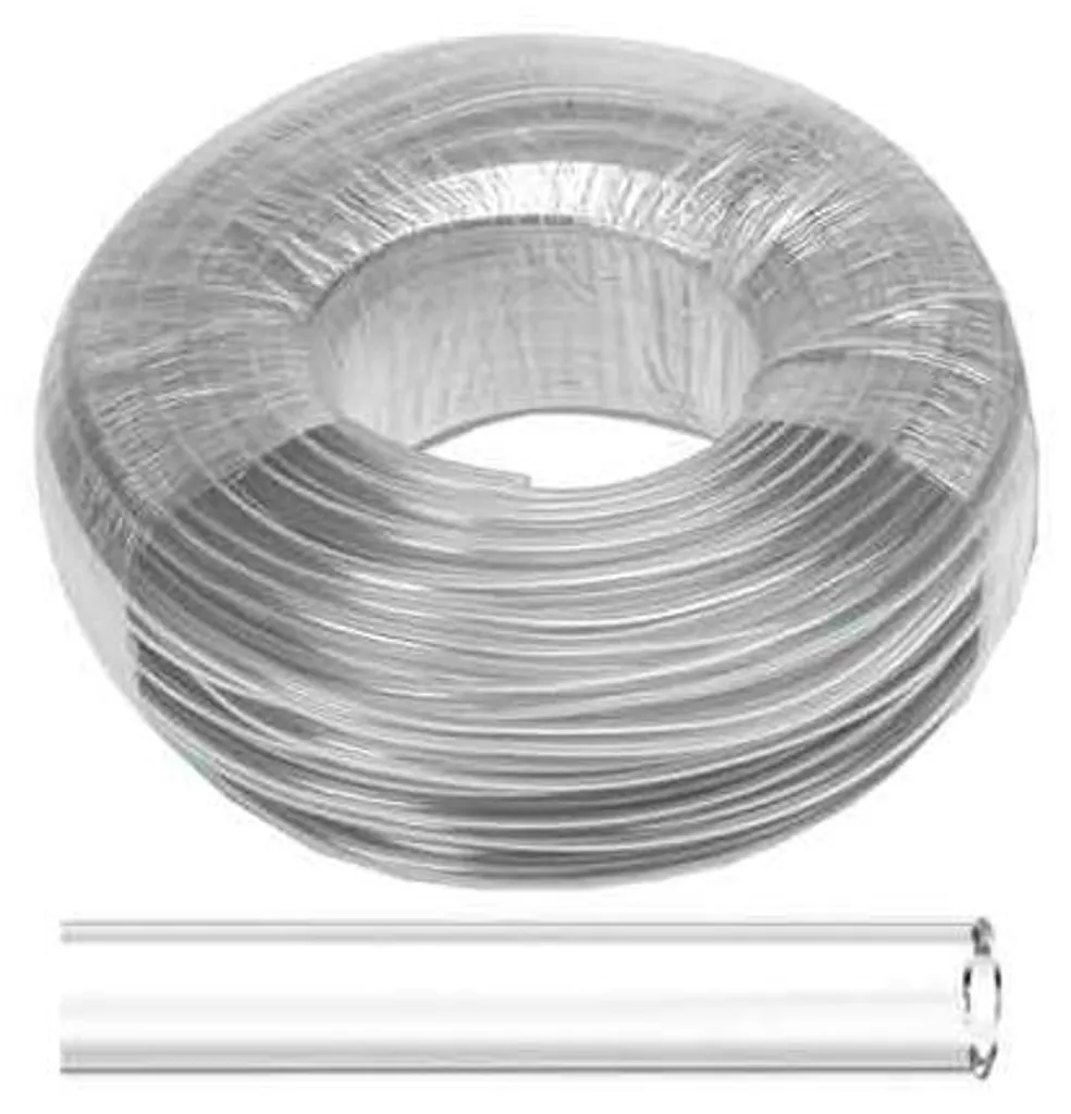 Tuyau Antigel Transparent Ø 12 x 17 mm (1/2") Longueur 100m Haute Qualité