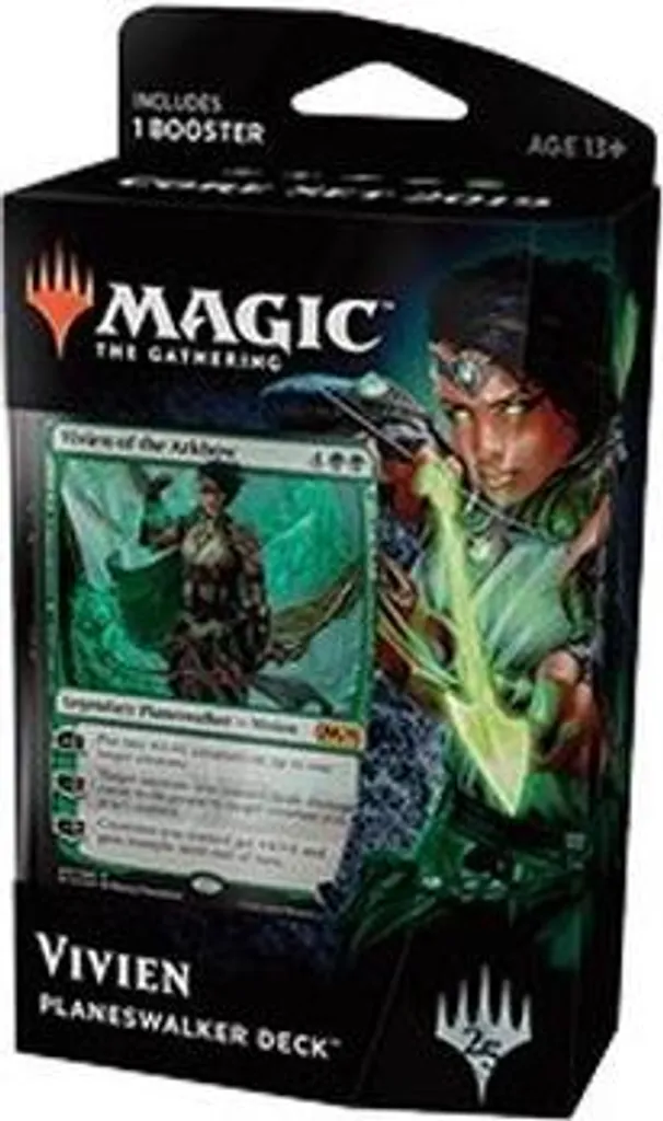 Deck de cartes Magic débutant Vivien Core 2019 sans construire