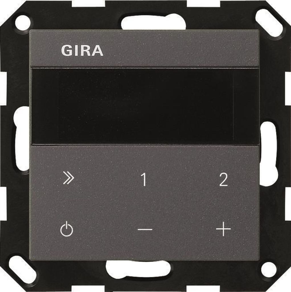 GIRA 232028 UP-Radio IP System 55 Anthrazit