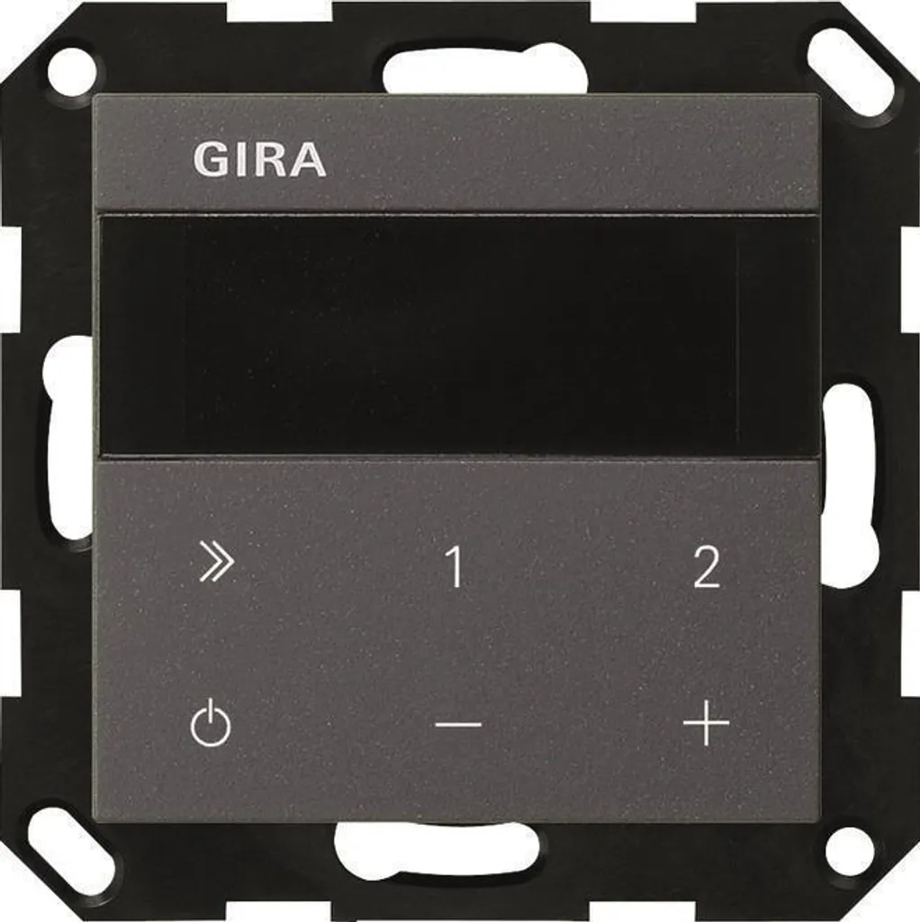 Système Radio IP 55 GIRA 232028 Anthracite - Protection Eau et Poussière