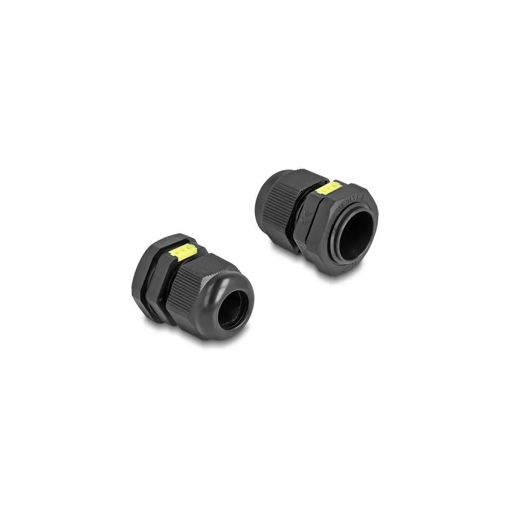 Presse-étoupe Delock M20 IP68 Noir Étanche - Protection Câble Fileté