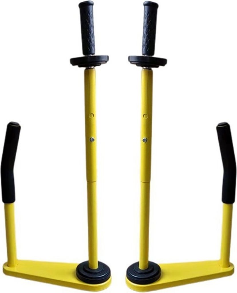 2er Set - Stretchfolienabroller für Verpackung – Ergonomischer Profi Handabroller für Stretchfolie, passend für 30-50 cm Folienbreite, robust ...