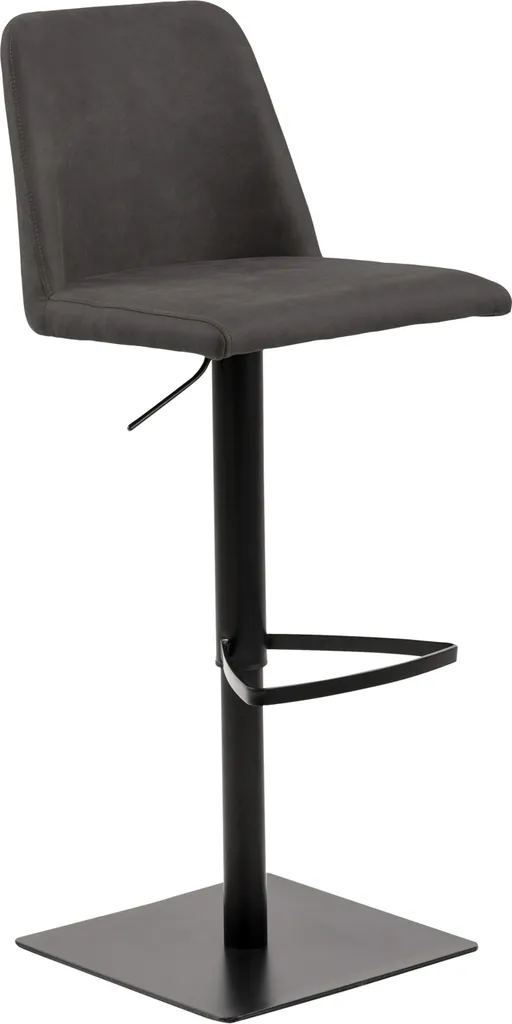 Sgabello Avanja Antracite Regolabile | Arredo Bar Moderno e Chic - 11