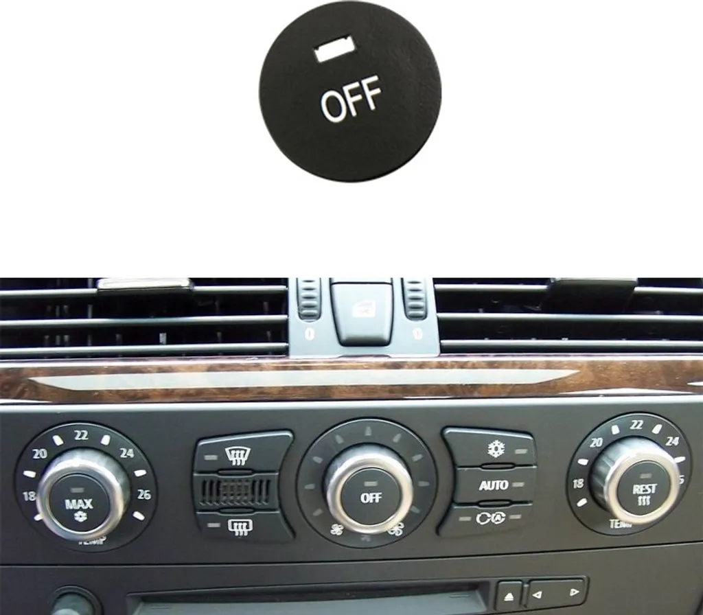 Pulsante OFF Aria Condizionata BMW Serie 5 E60 2003-2010 | OE 61319250196-1