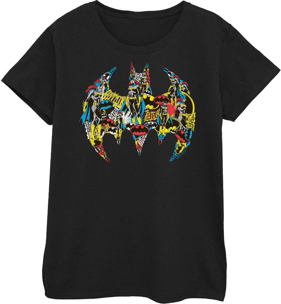 DC Comics - T-Shirt für Damen BI48029 (S) (Schwarz)