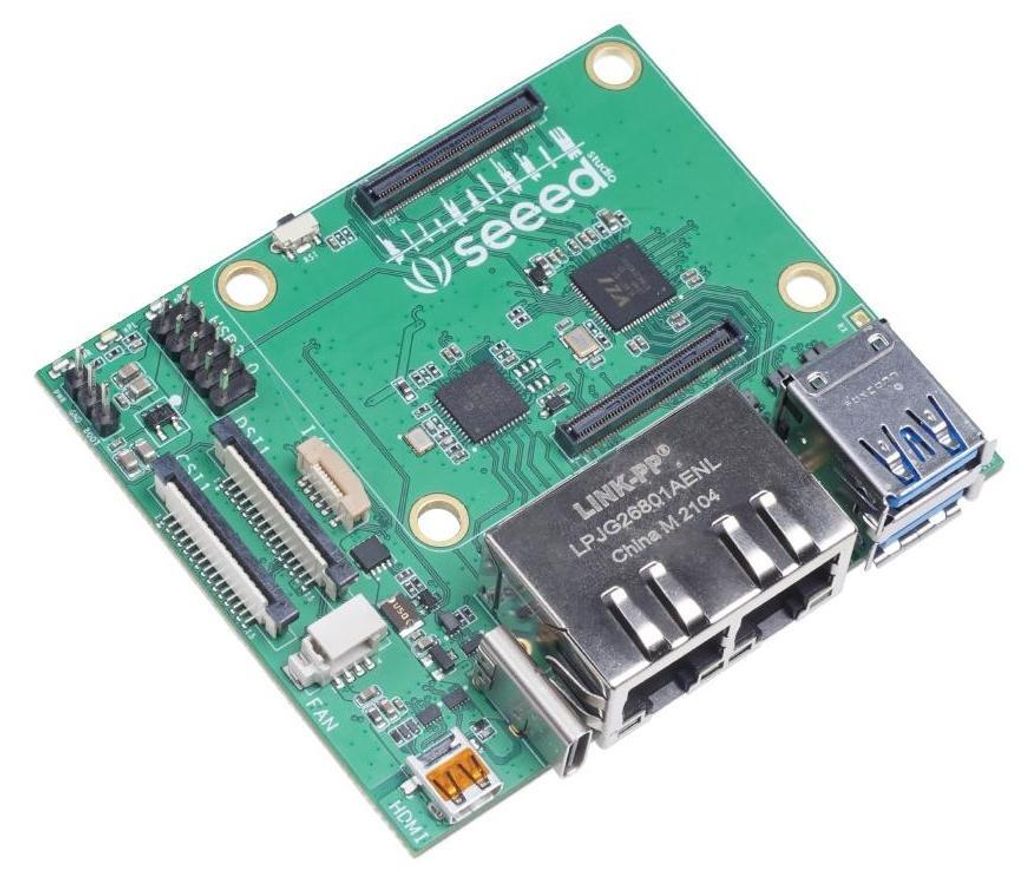 seeed Dual Gigabit Ethernet Carrier Board für Raspberry Pi Compute Module 4