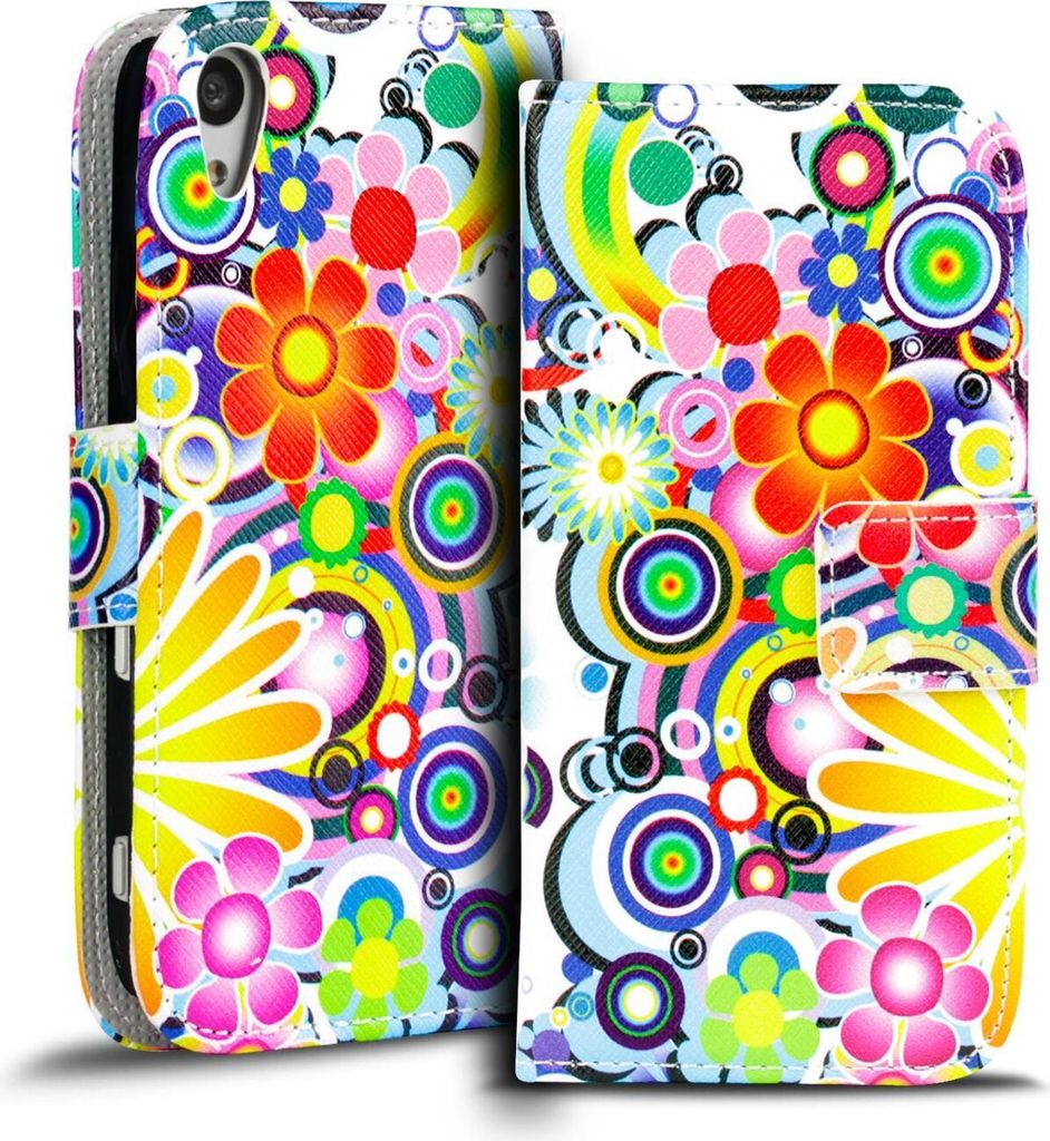 Conie Bild Klapp Hülle für Sony Xperia Z3+ Plus Kartenfach Tasche Rundumschutz als Motiv 3