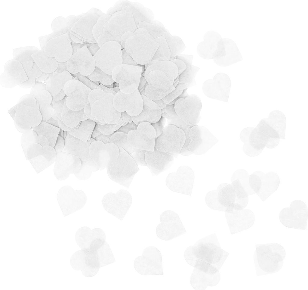 Oblique Unique Papier Herz Konfetti 1000 Stk Herzen Produktbild 
