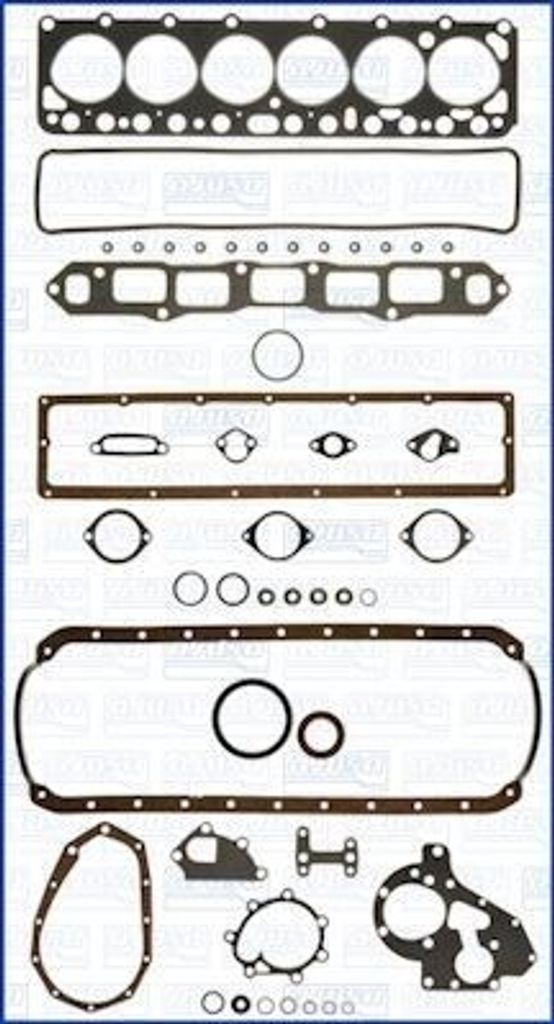 AJUSA 50041000 Motor-Dichtungsvollsatz Dichtsatz für TOYOTA LAND CRUISER (J6) Land Cruiser SUV (J4, J5) Land Cruiser Geländewagen offen (FJ40)