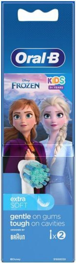 Oral-B Frozen EB 10-2, Toothbrush Tip, 2pcs.