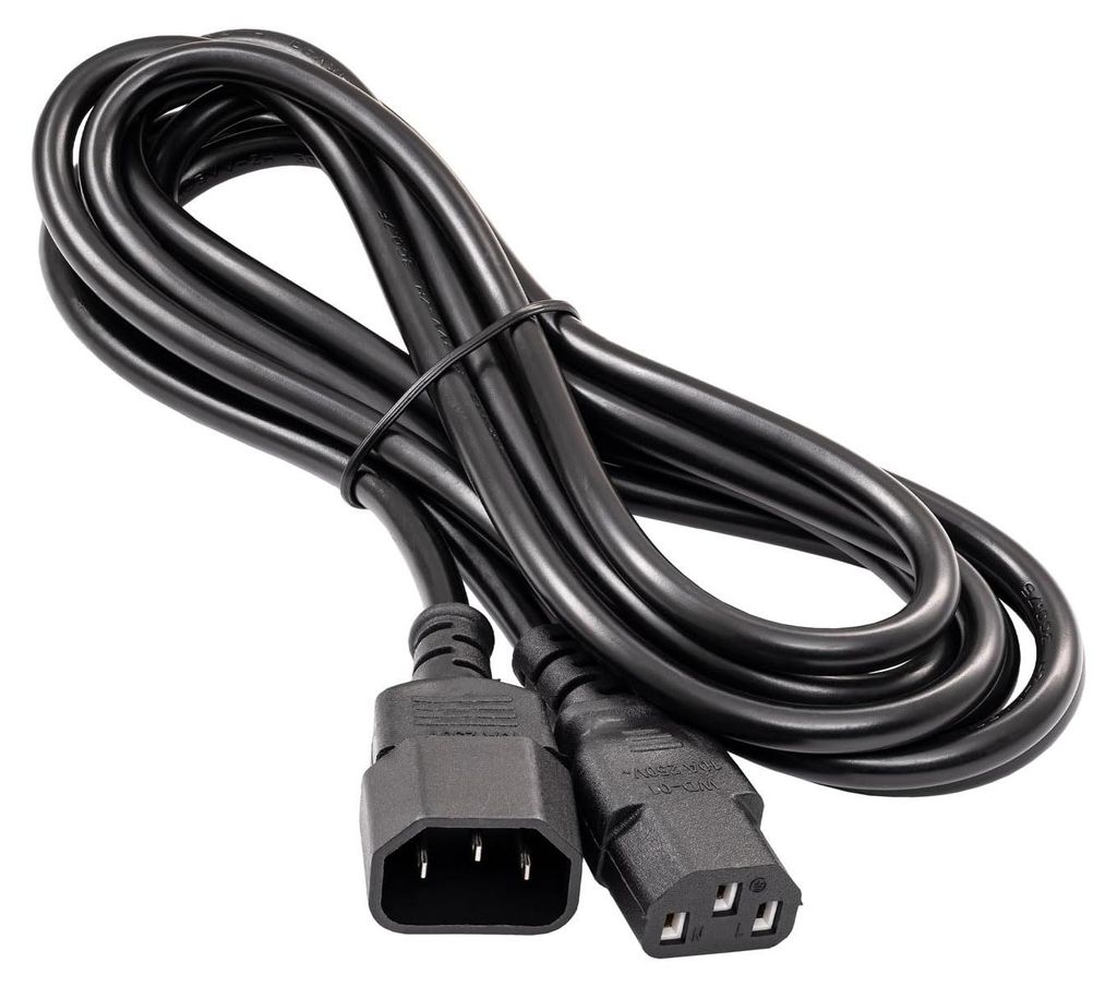 AKYGA AK-PC-07A Netzkabelverlängerung IEC C13-C14 230V/50Hz Produktbild 