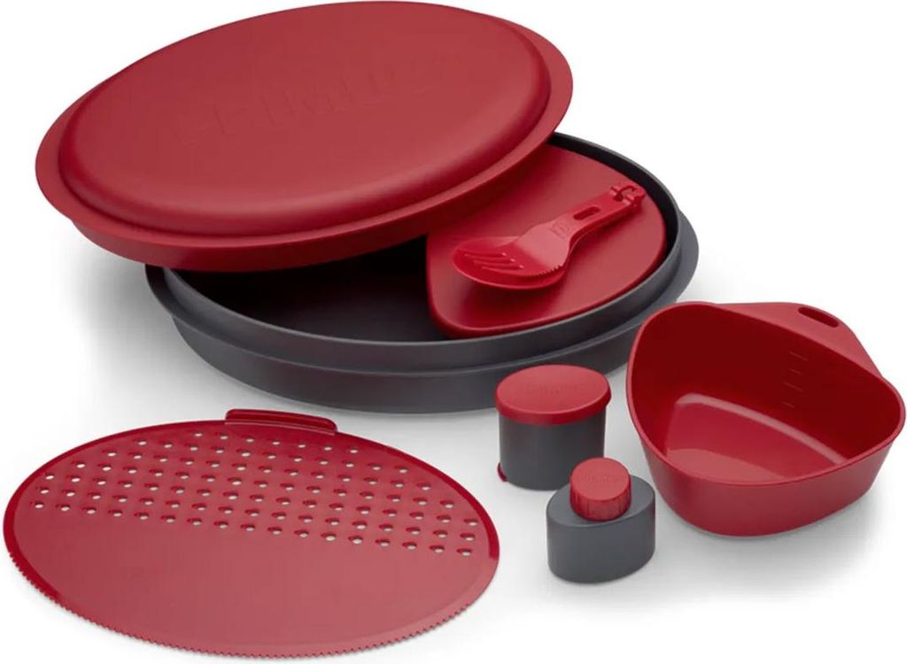 Primus Meal Set Red Camping-Kochgeschirr