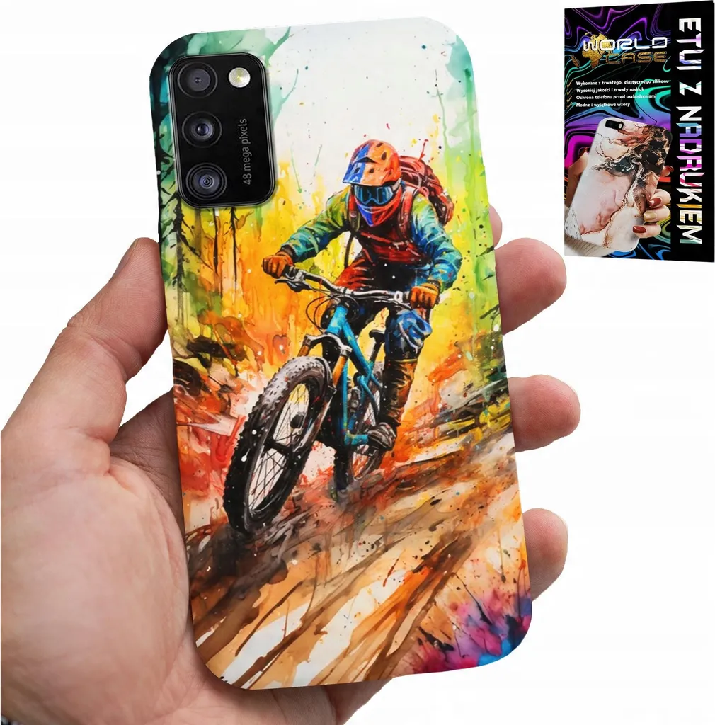 Custodia Samsung A41 MTB Vetro - Massima Protezione per Ciclismo