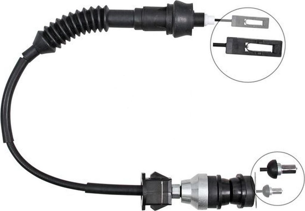Seilzug Kupplungsbetätigung 717 mm A.B.S. für u.a. CITROËN XSARA