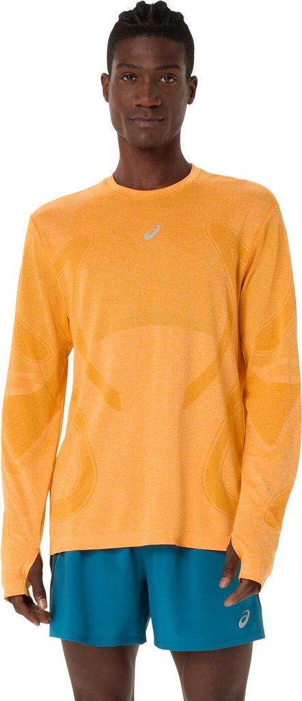 Asics Road Seamless Ls Top Yamabuki Yamabuki S