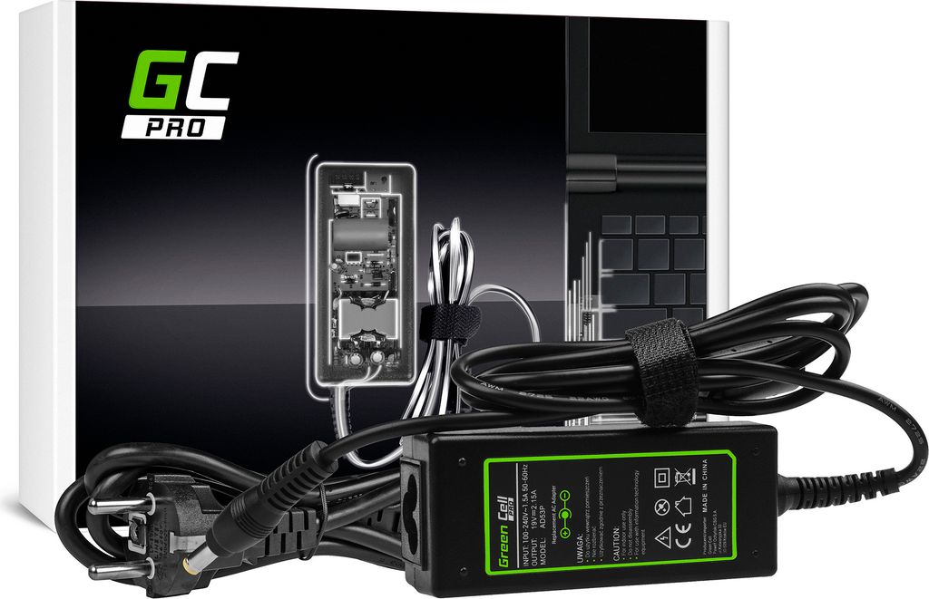 Green Cell PRO Netzteil (19V 2.15A 40W) für Acer Aspire One Produktbild 