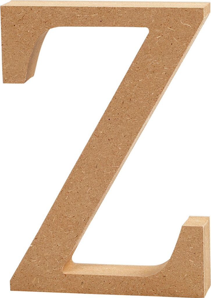 Creativ Company Letter Z MDF 13CM, 1.