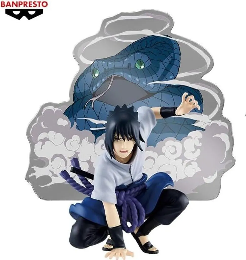 Figurine Sasuke Uchiha 9cm Naruto Shippuden - Statuette de Collection - 2
