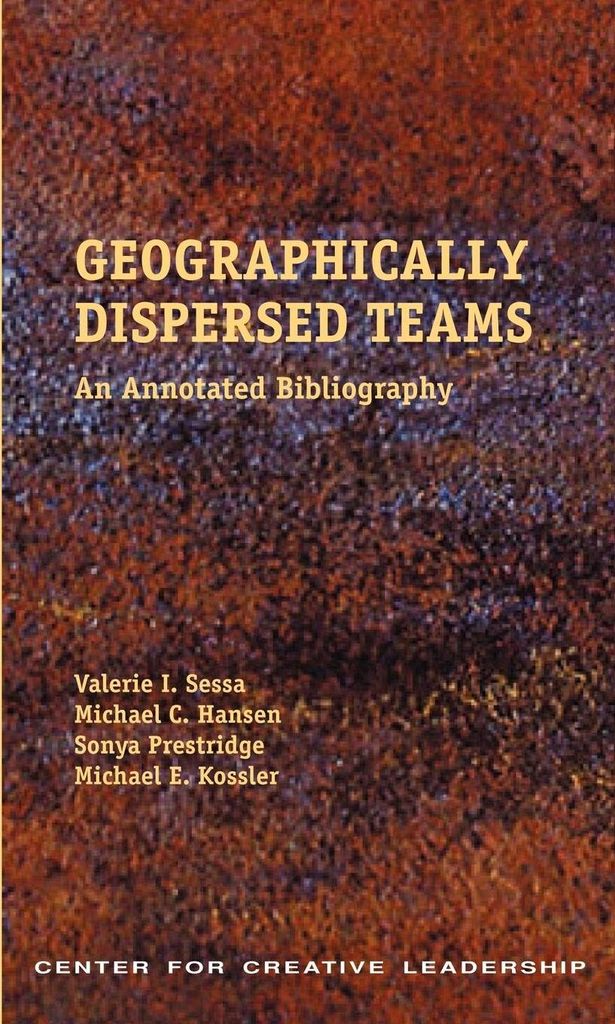 Geographically Dispersed Teams