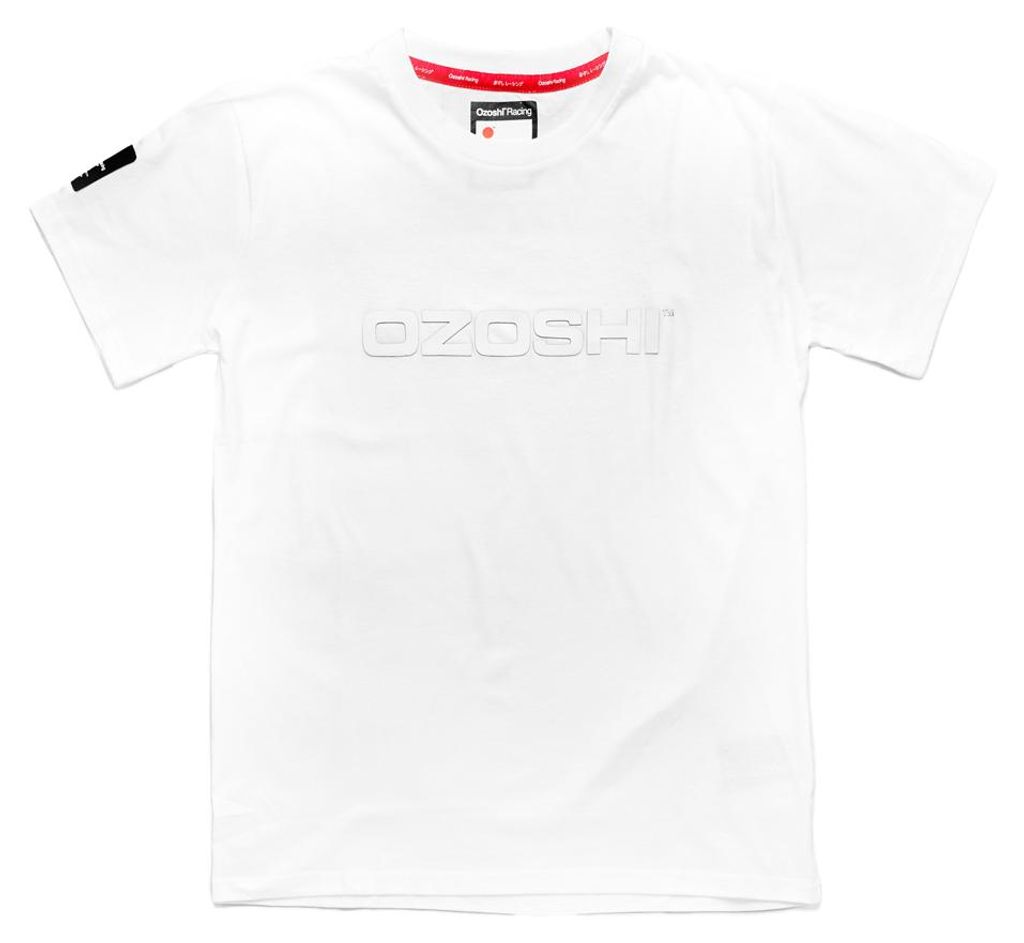 Ozoshi - "Naoto" T-Shirt für Herren MR864 (L) (Weiß)