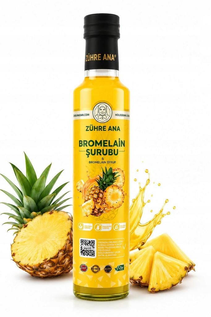 Bromelain-Ananas-Sirup Stoffwechsel Entgiftung Produktbild 