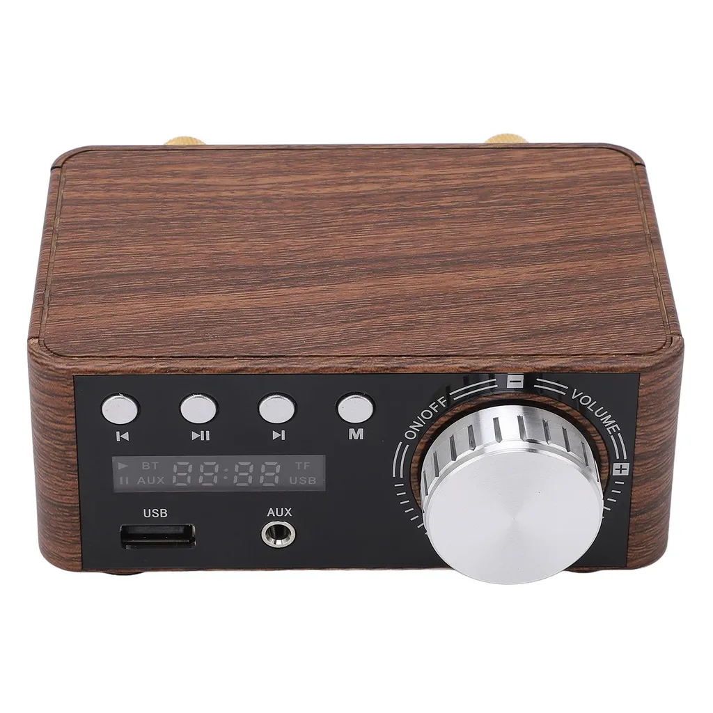 Amplificateur Stéréo HIFI 50W x 2 avec Port USB et Bluetooth 5.0 Intégré