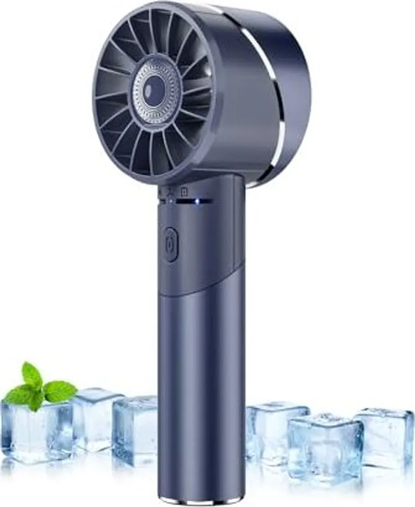 Wastou Ventilatore da Viaggio USB - Portatile e Potente 2600mAh