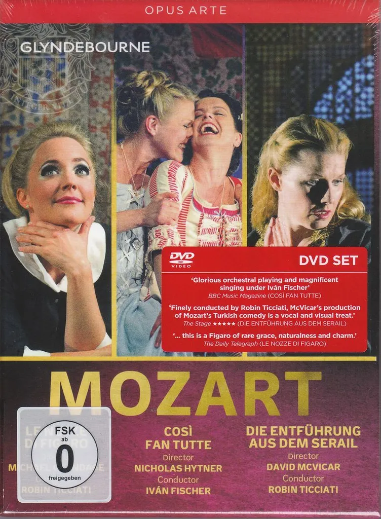 Coffret Mozart Opéra : 3 Classiques Réunis pour une Écoute de Qualité