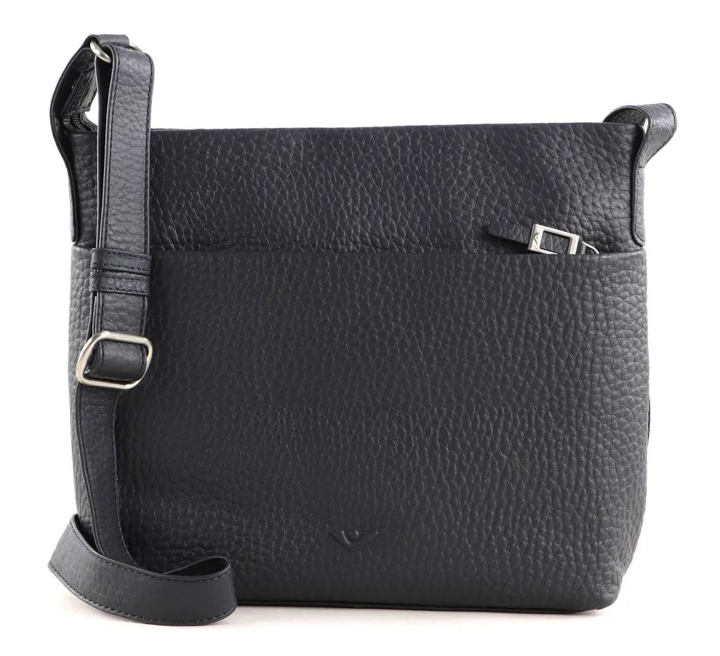 Sac besace bleu marine Hirsch Bristol idéal pour le voyage et le quotidien