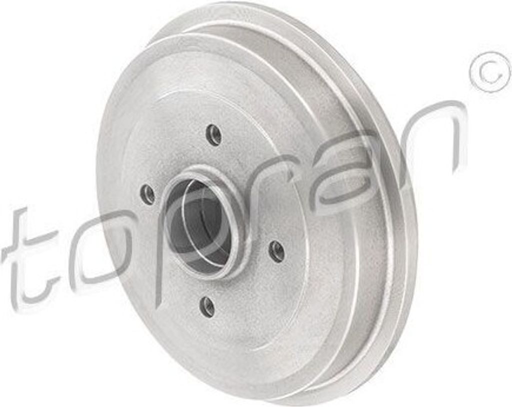 TOPRAN 721 193 - OE 4247 46 Bremstrommel für C2 (JM), C3 I (FC, FN), C3 Pluriel (HB), 1007 (KM)