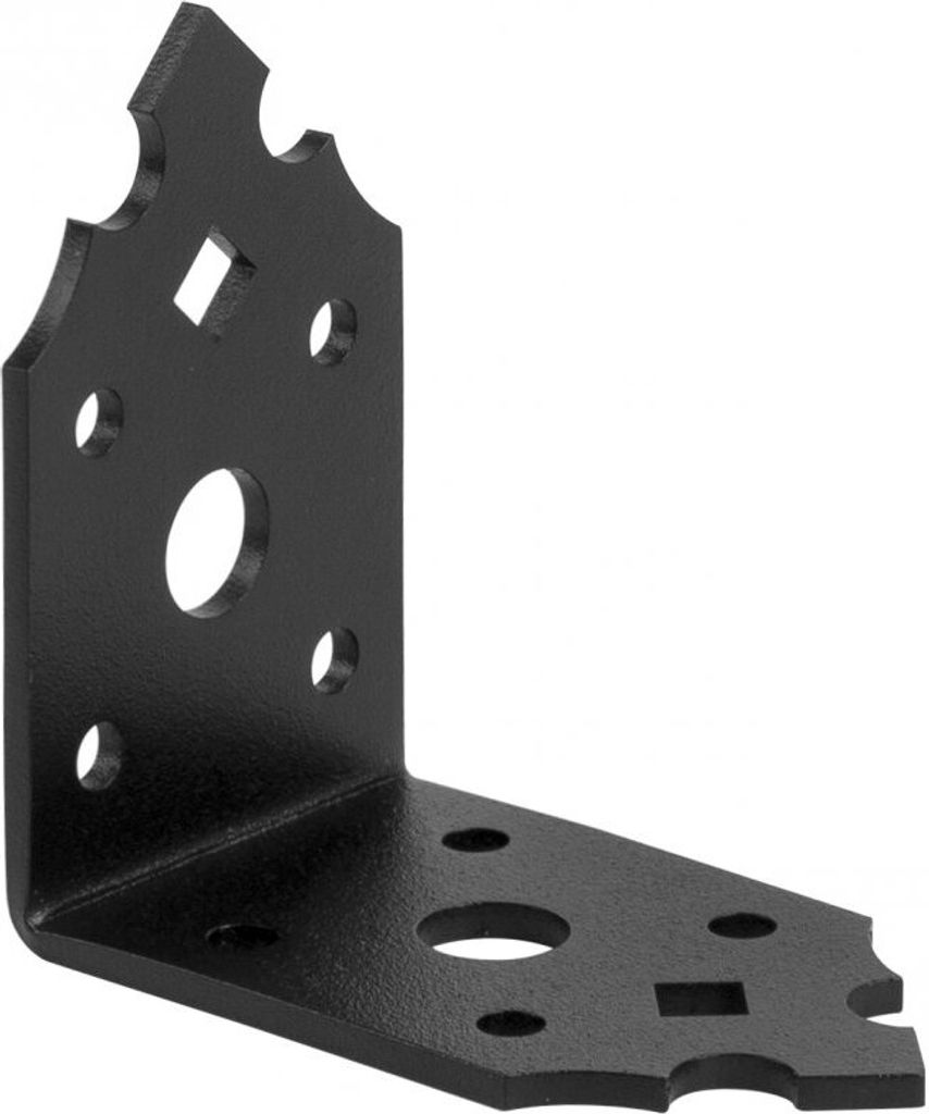 BKshop | Winkelverbinder SDKL 1 - 65x65x40mm - Schwarz - Produktbild 