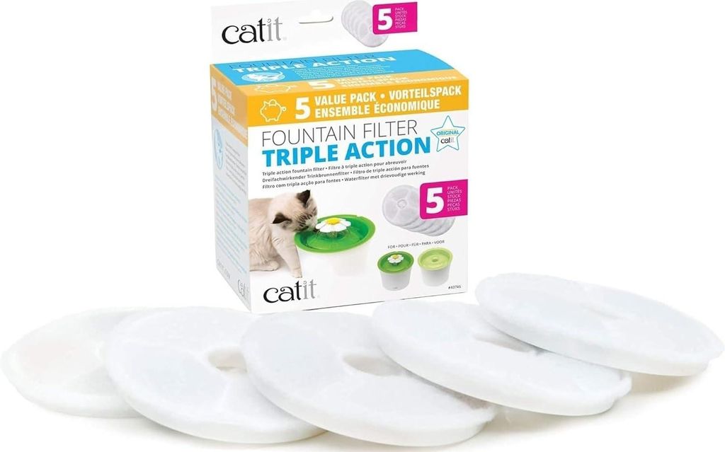 Catit Triple Action Filter, filter voor automatische Productafbeelding 