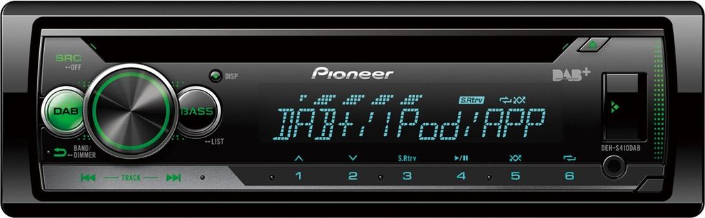 Pioneer DEH-S410DAB - Auto - Receiver (CD) - im Immagine del prodotto 