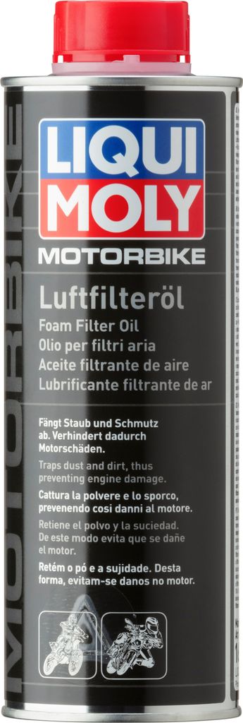 Liqui Moly Huile pour filtre à air moto 500 ml boîte métal Image du produit 