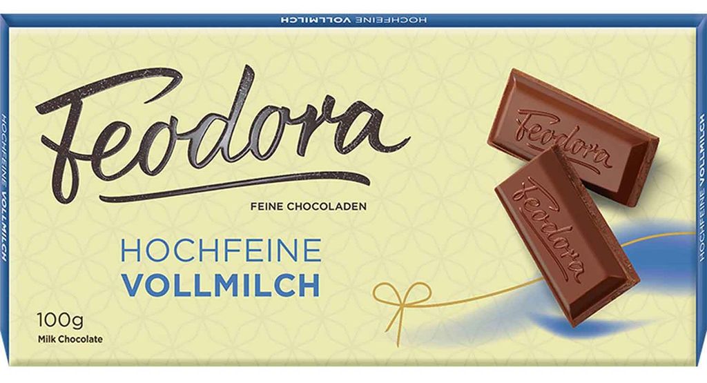 Feodora Hochfeine Vollmilch 100g Produktbild 