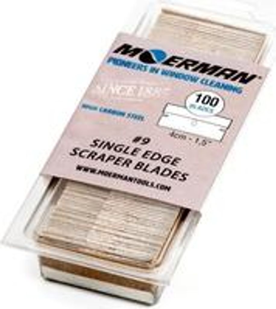 Moerman Ersatzklingen für Sicherheits-Rasierklinge 4cm - 100 Stk. HochKohlenstoffstahlklingen
