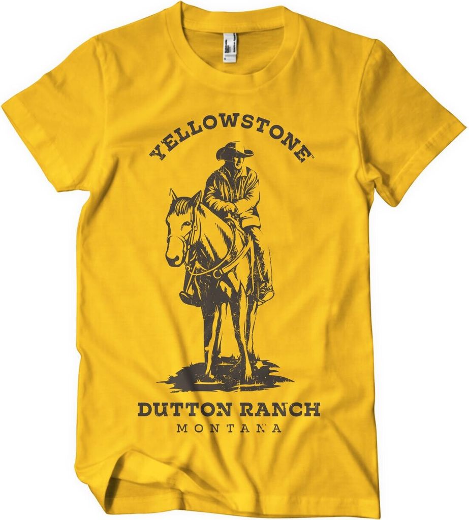 Yellowstone Rancher T-Shirt - Small - Gold