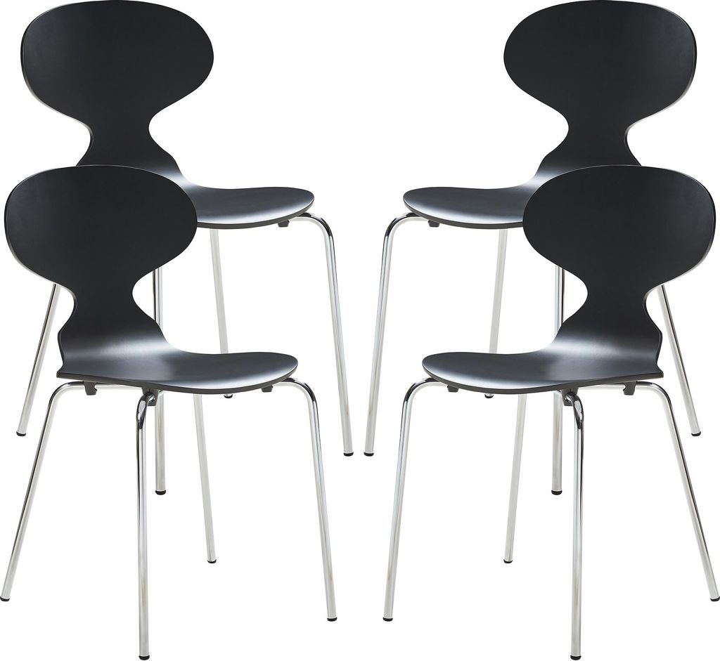 Sedia da sala da pranzo 'Kil' set di 4 sedie da cucina 80 x Immagine del prodotto 
