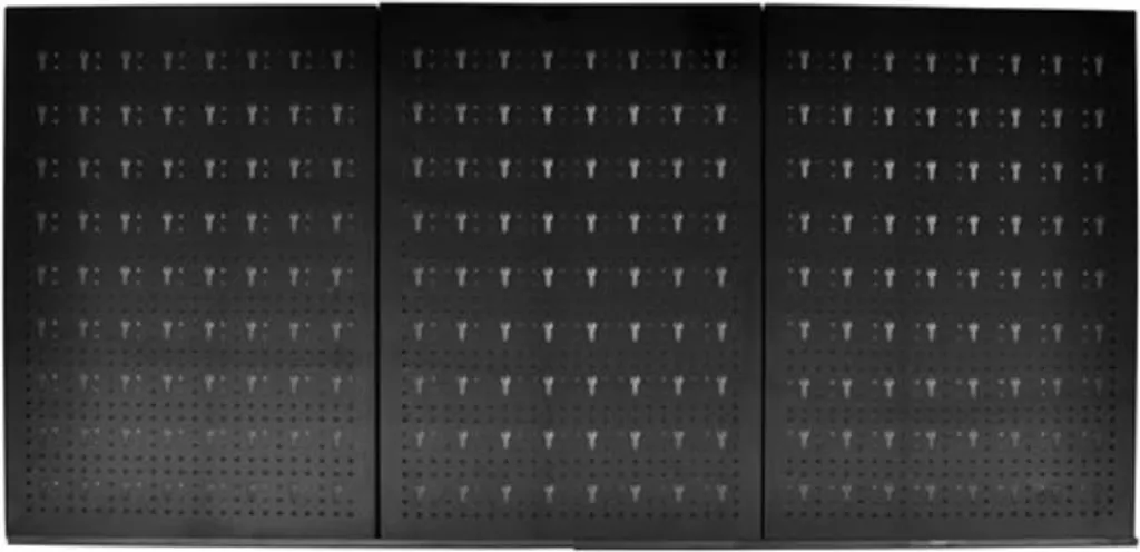 Porte-outils paroi perforée robuste avec fixation rapide multi-usage