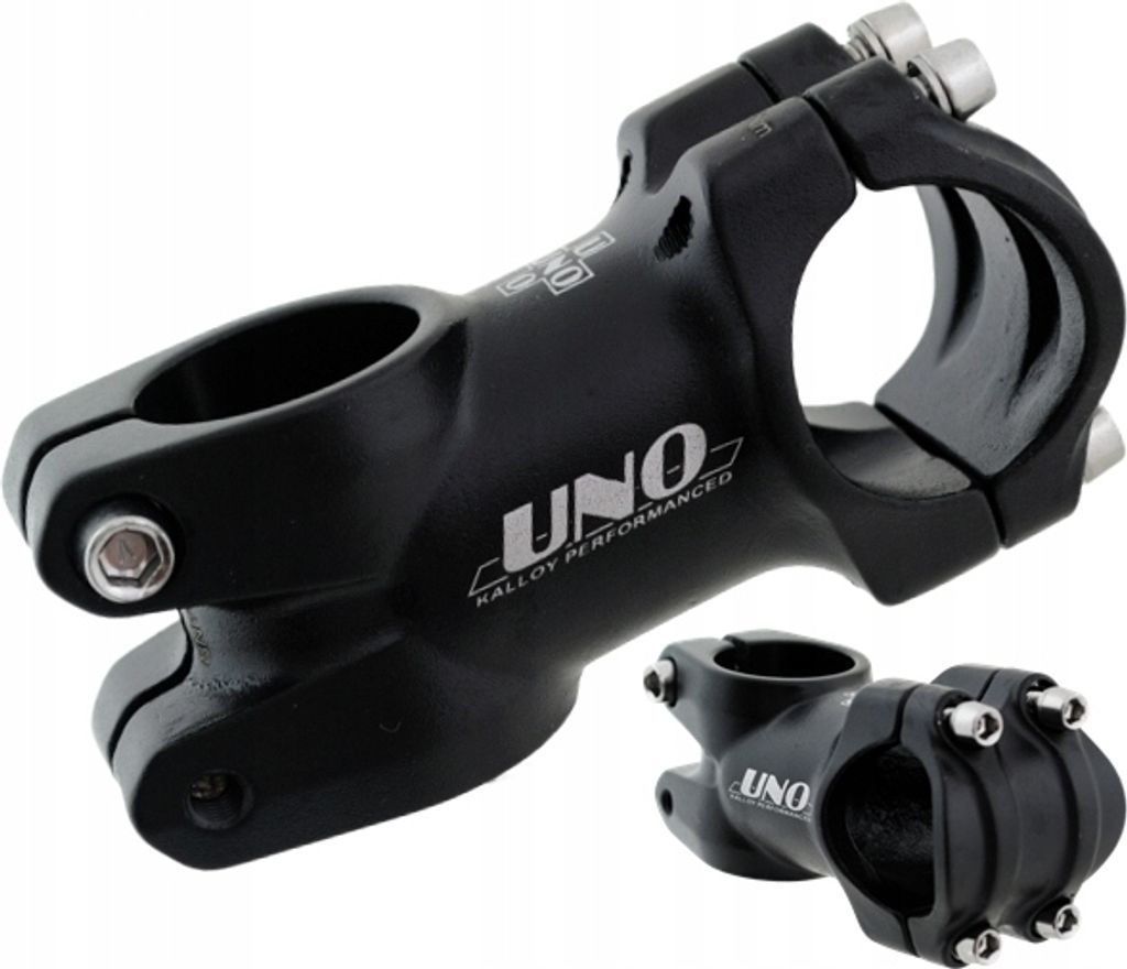 Vorbauhalterung Uno Alu Schwarz Ahead 31,8 / 60 Mm