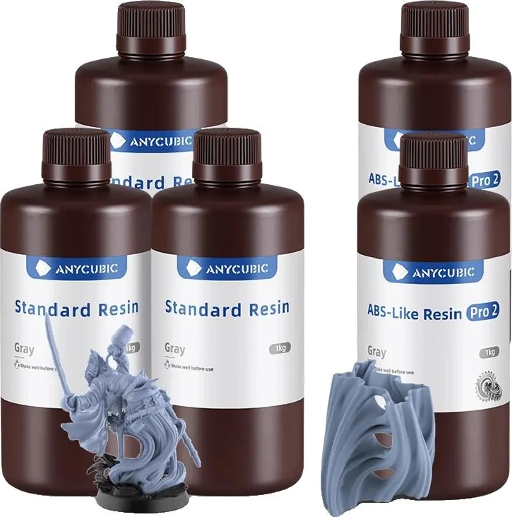 Résine UV haute précision grise 3Sd et 2ABS pour impression 3D nette