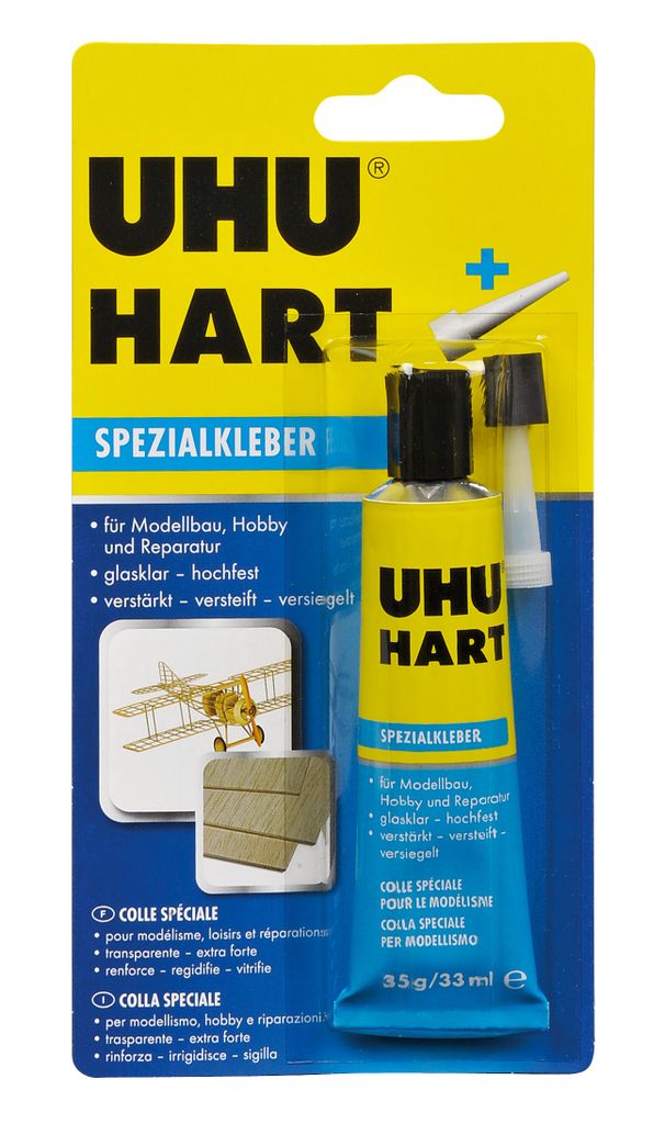 UHU Hart, Gel, CE, Sichtverpackung, 1 Stück(e) Produktbild 