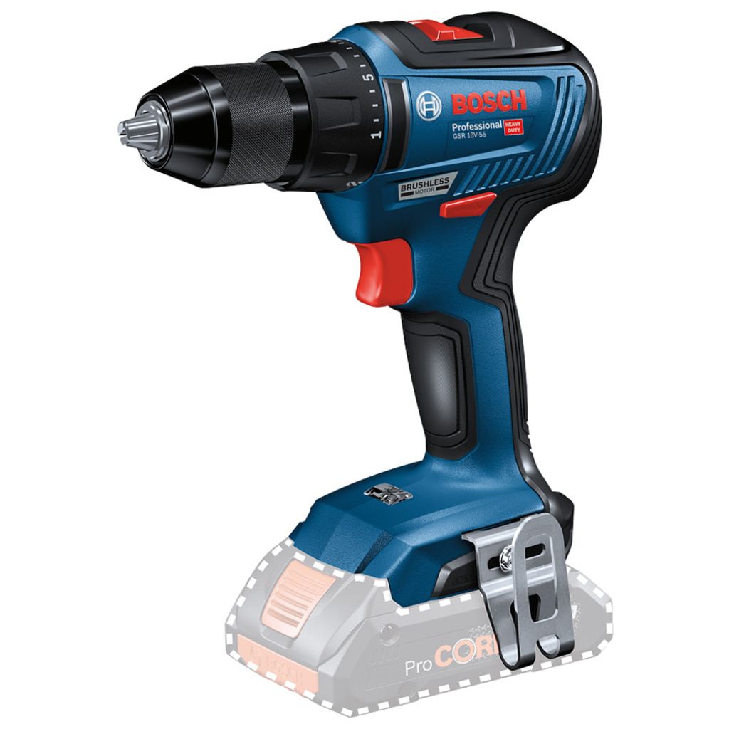 Bosch Akku-Bohrschrauber GSR 18V-55 Produktbild 